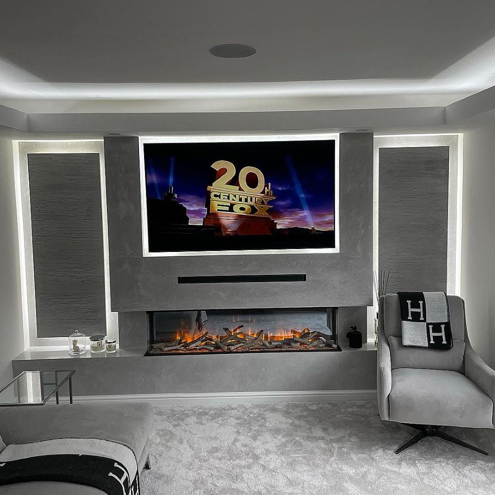 M3 Electrical - Finished TV Room